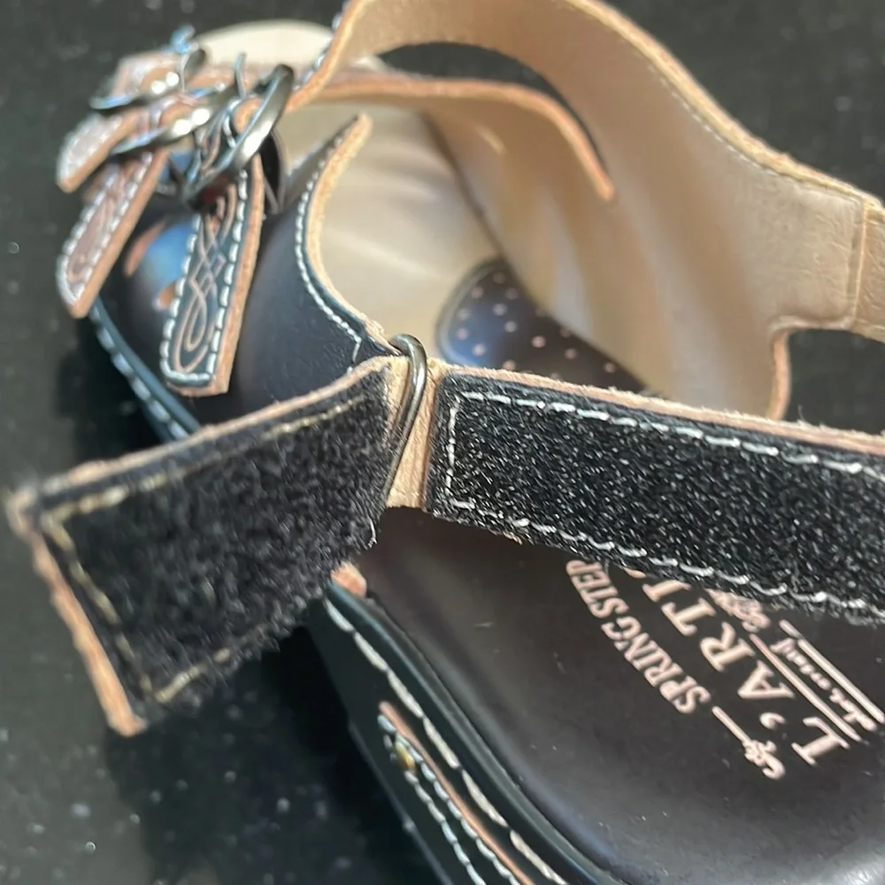 L’Artiste Burbandale Spring Step Sandals Size 39  8 1/2 - Picture 10 of 14